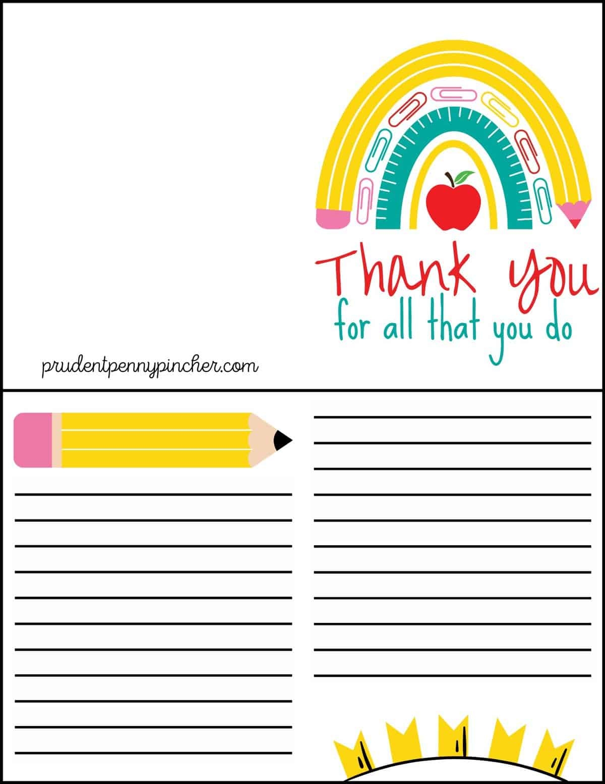 Free Printables Teacher Appreciation