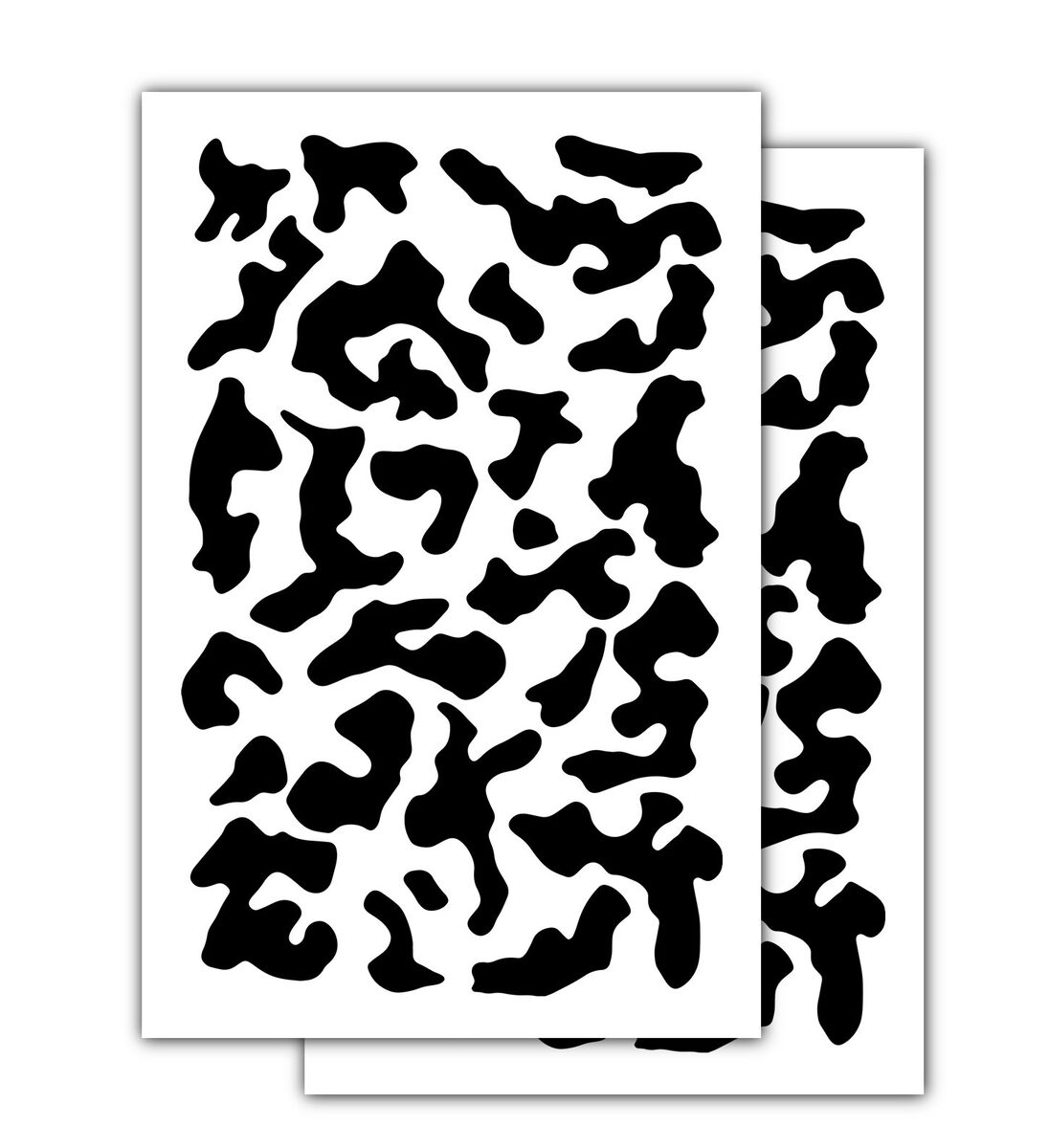 2 PACK Mylar Camo Stencils Camouflage Gun Paint Cerakote Small Army Multicam EBay
