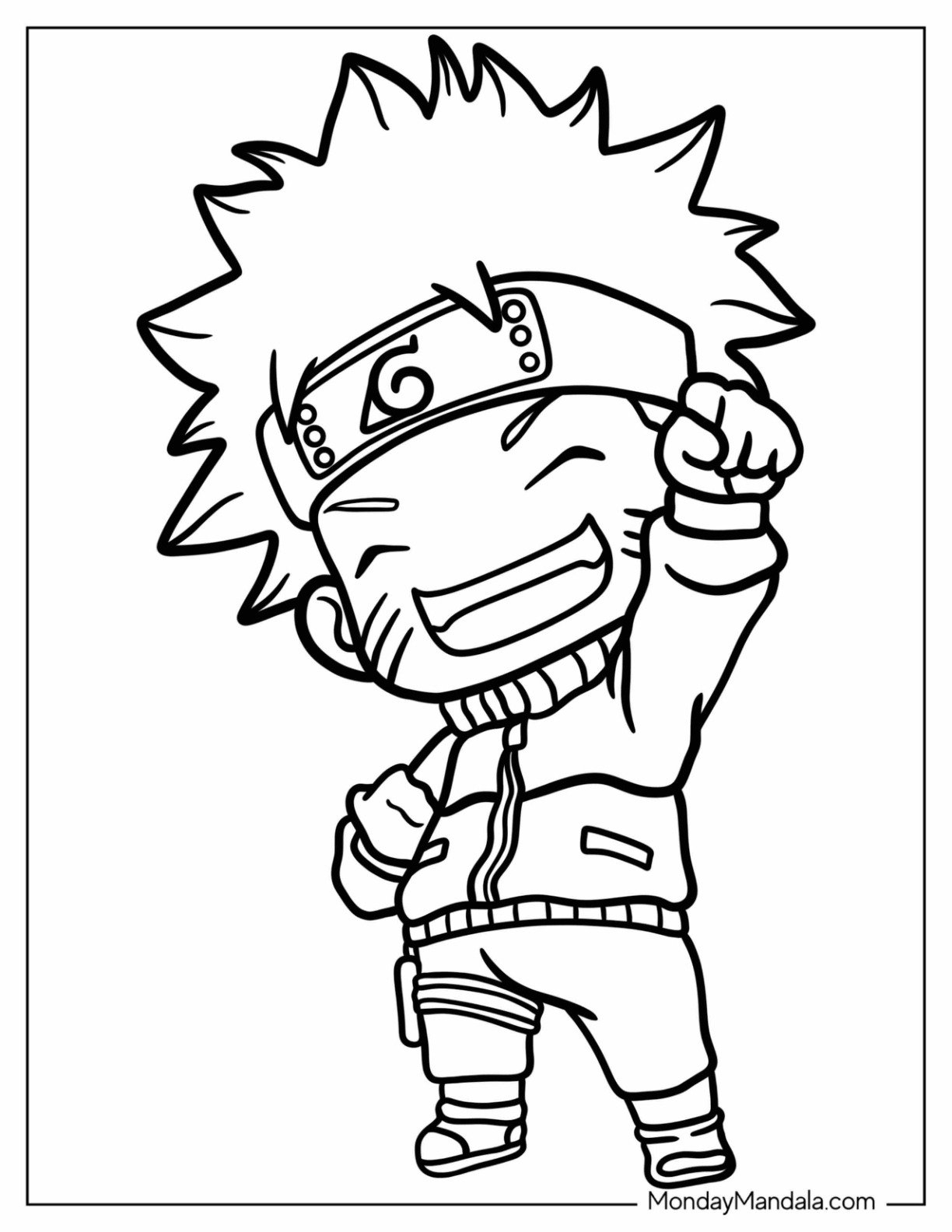 20 Naruto Coloring Pages Free PDF Printables 