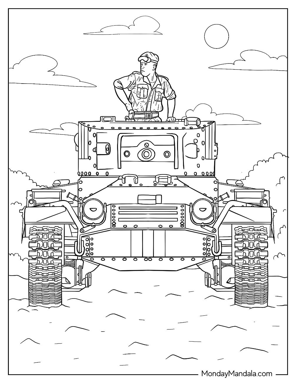20 Soldier Coloring Pages Free PDF Printables 