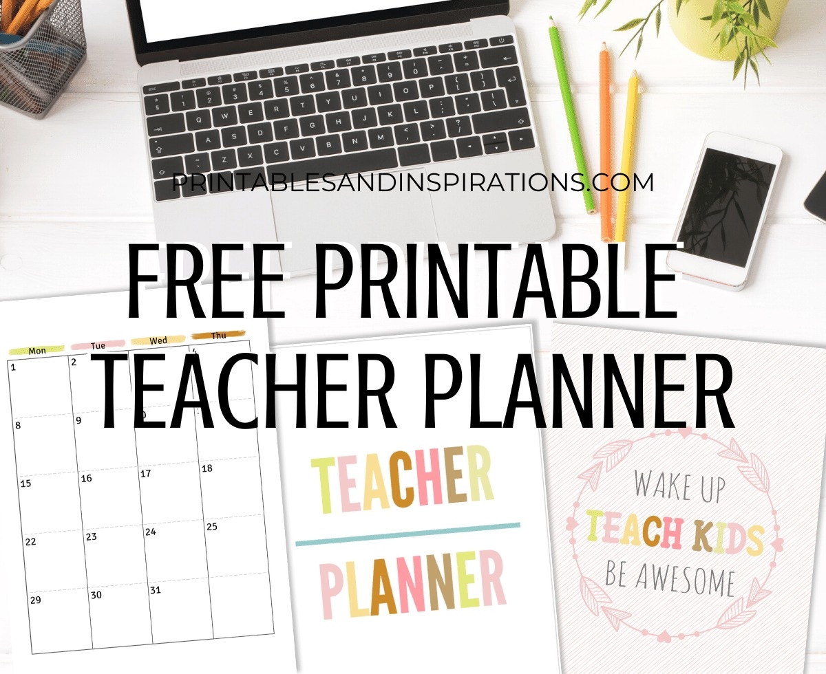 2024 2025 Teacher Planner Free Printable Printables And Inspirations
