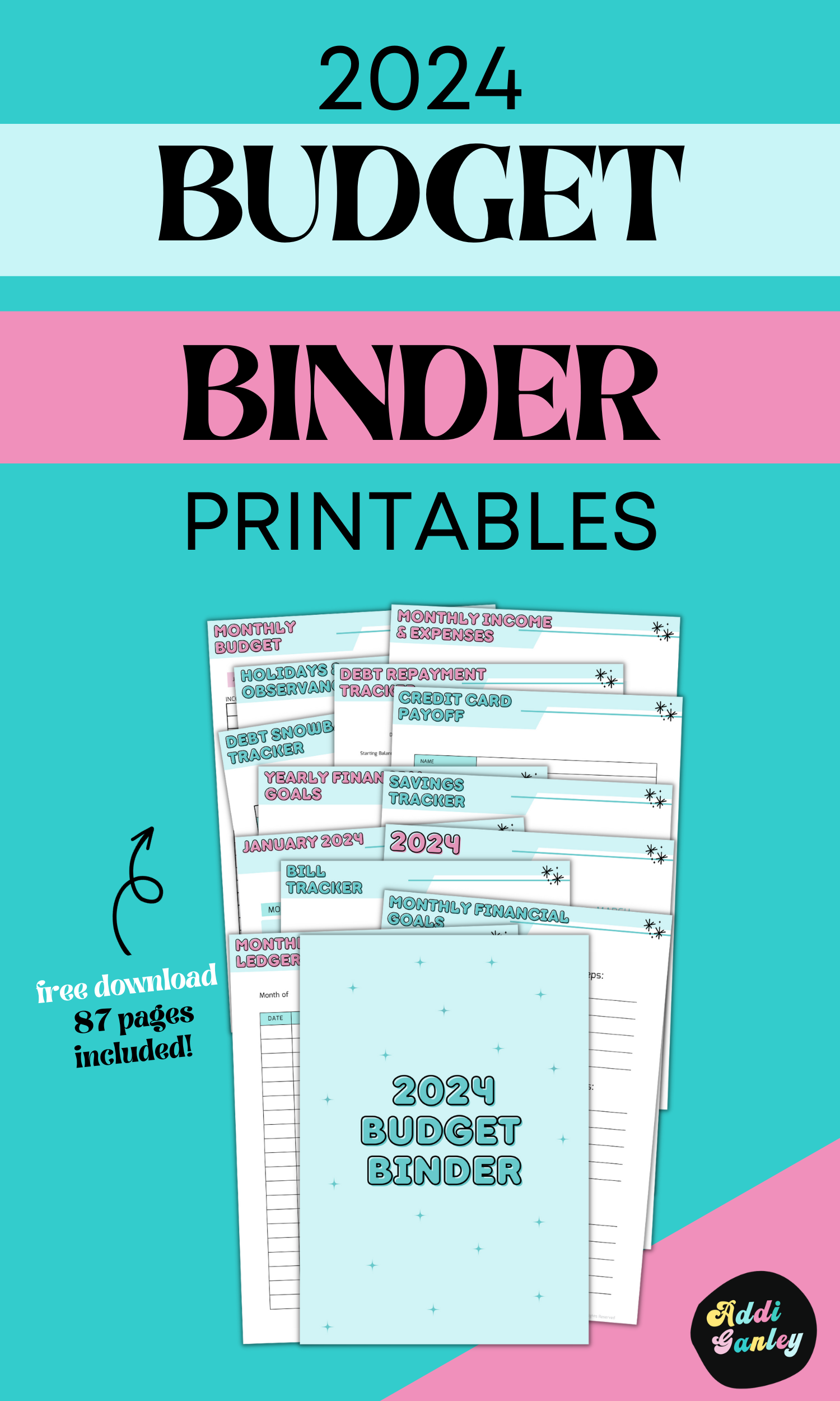 Free Printable Budget Binder Worksheets