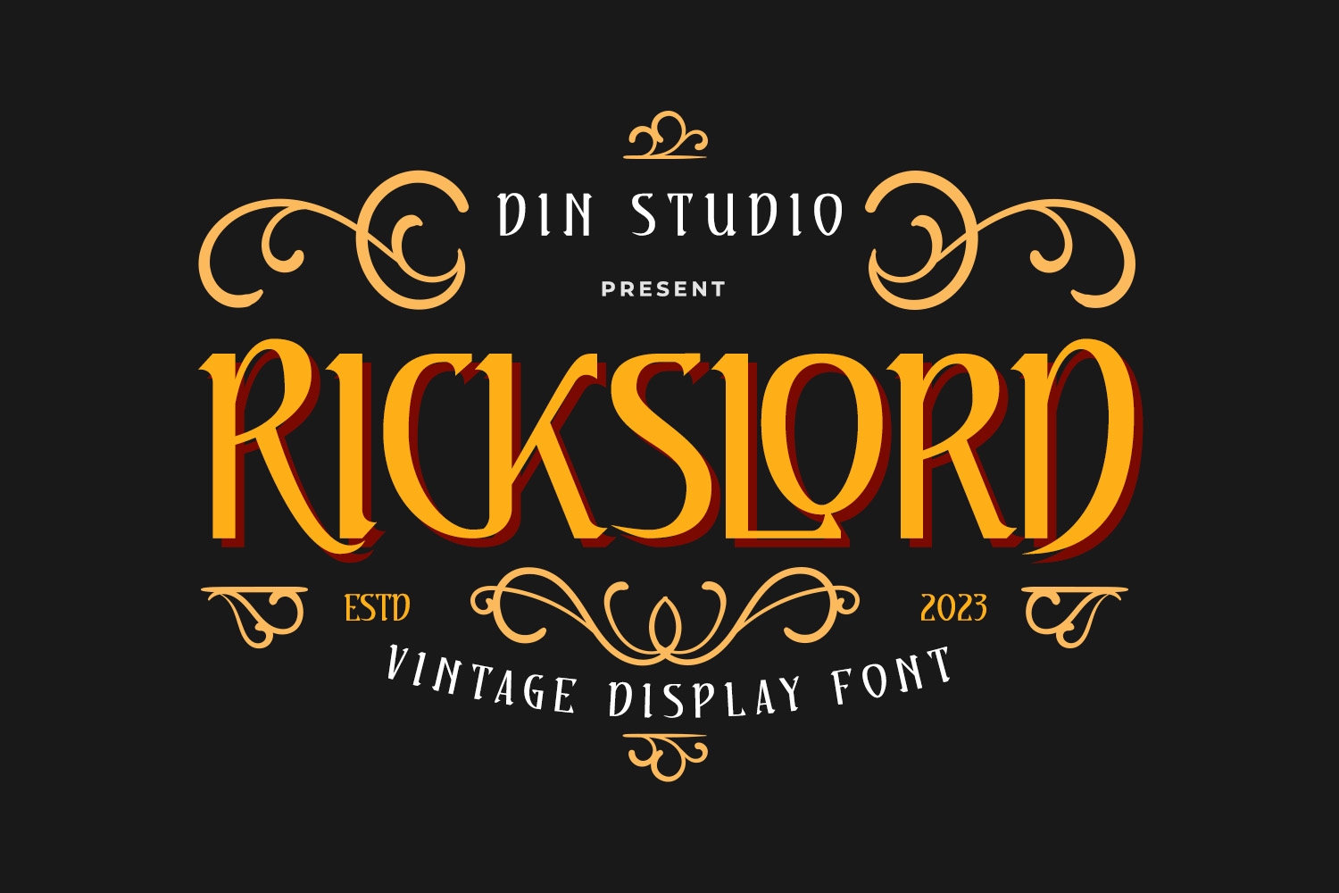 Free Printable Vintage Font
