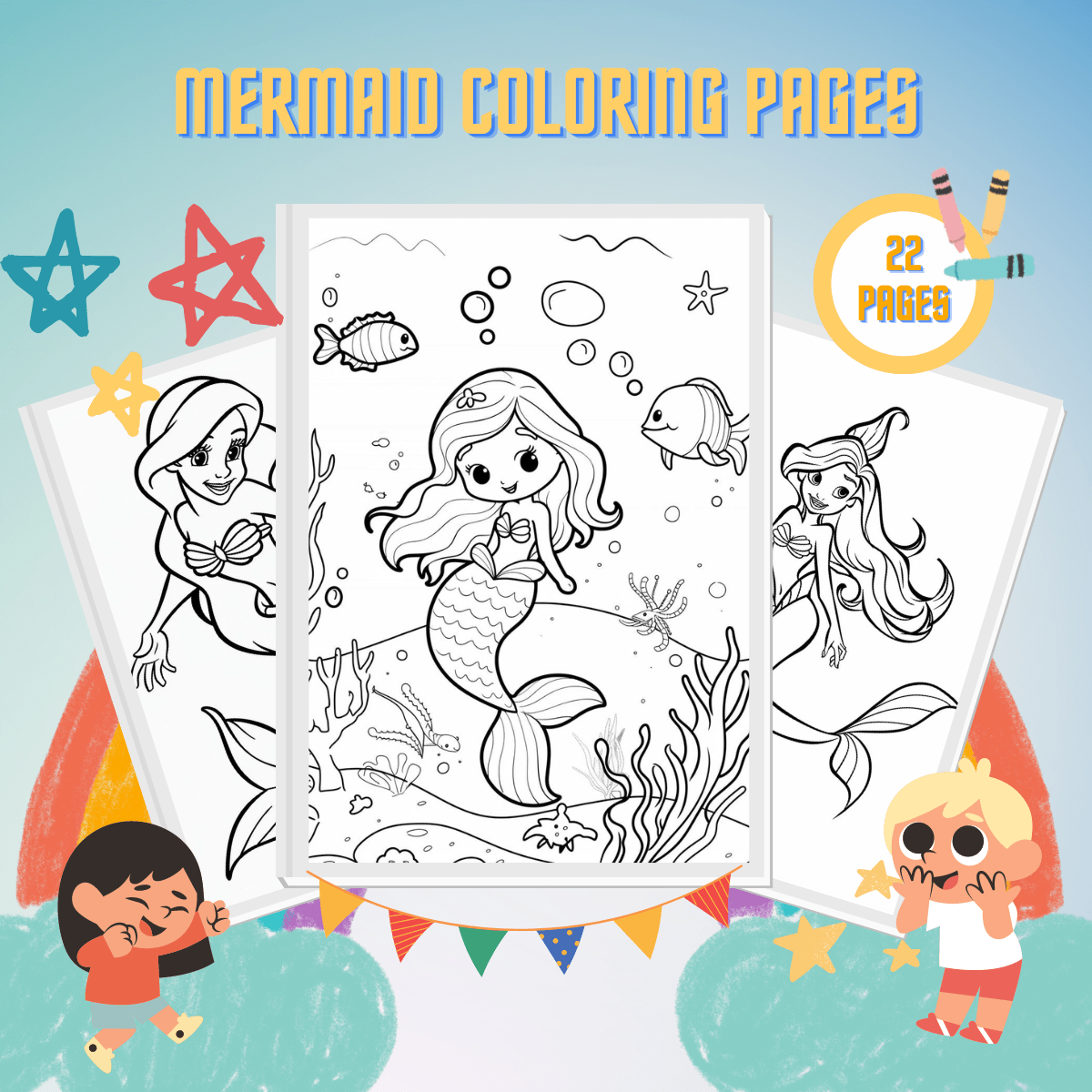 Free Mermaid Printables