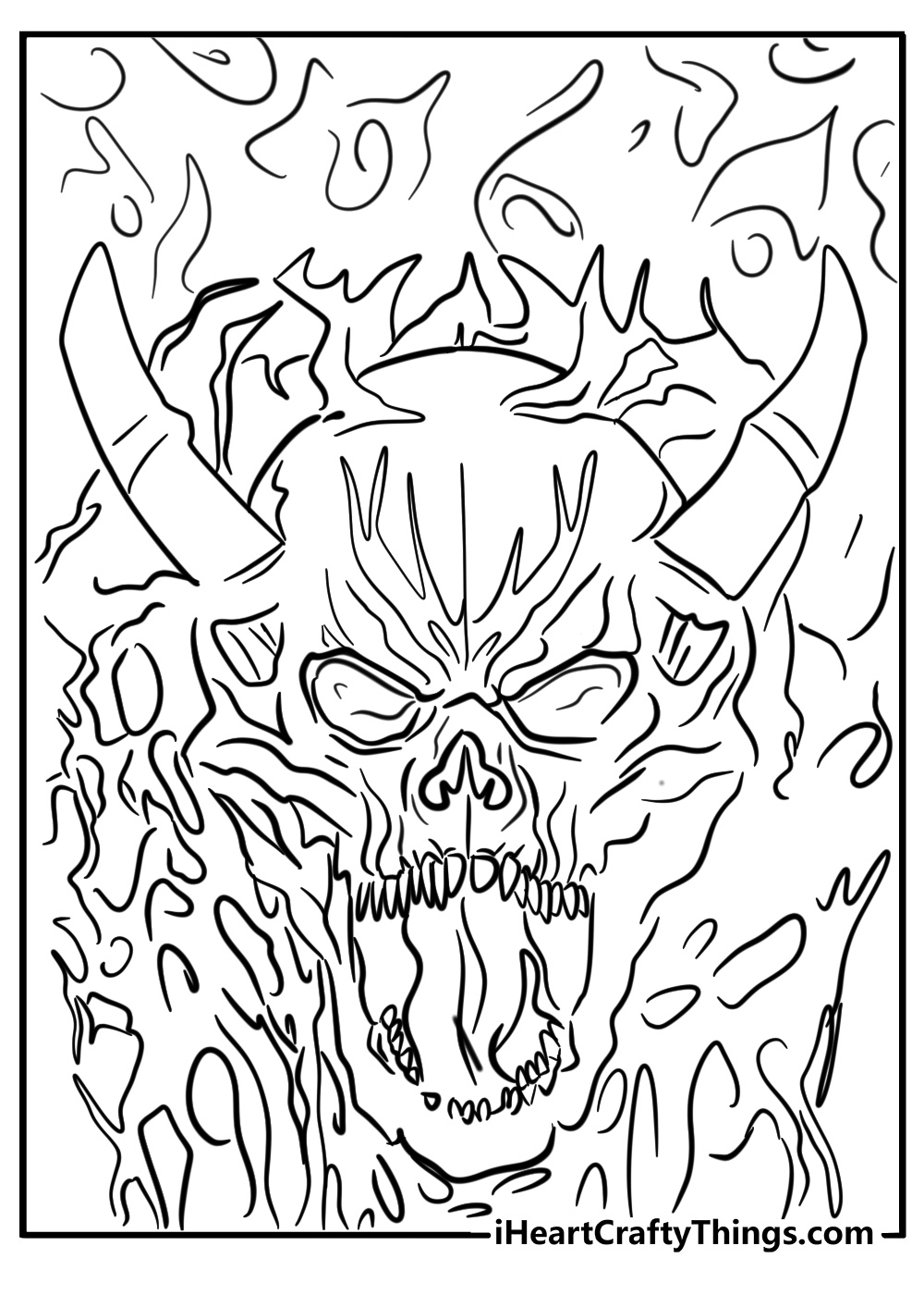 25 New Horror Coloring Pages 100 Free To Print 