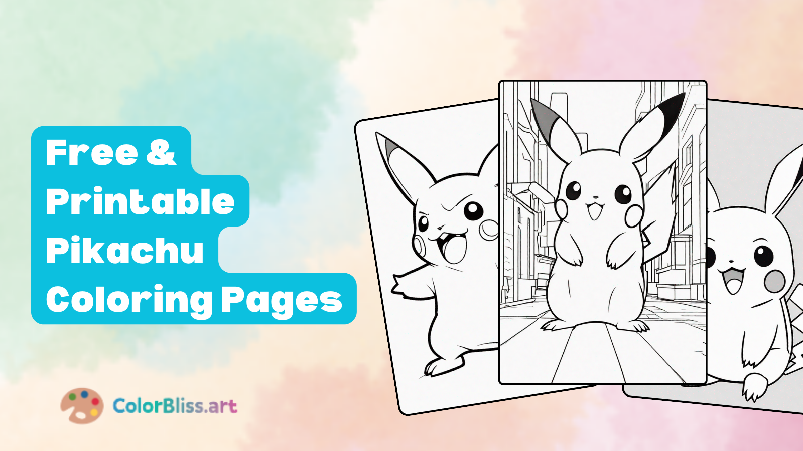 25 Pikachu Coloring Pages ColorBliss