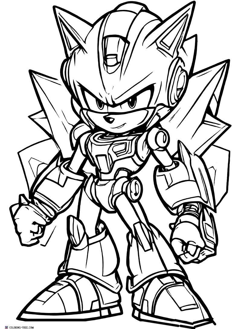 27 Sonic Coloring Pages Free Unique Printables 