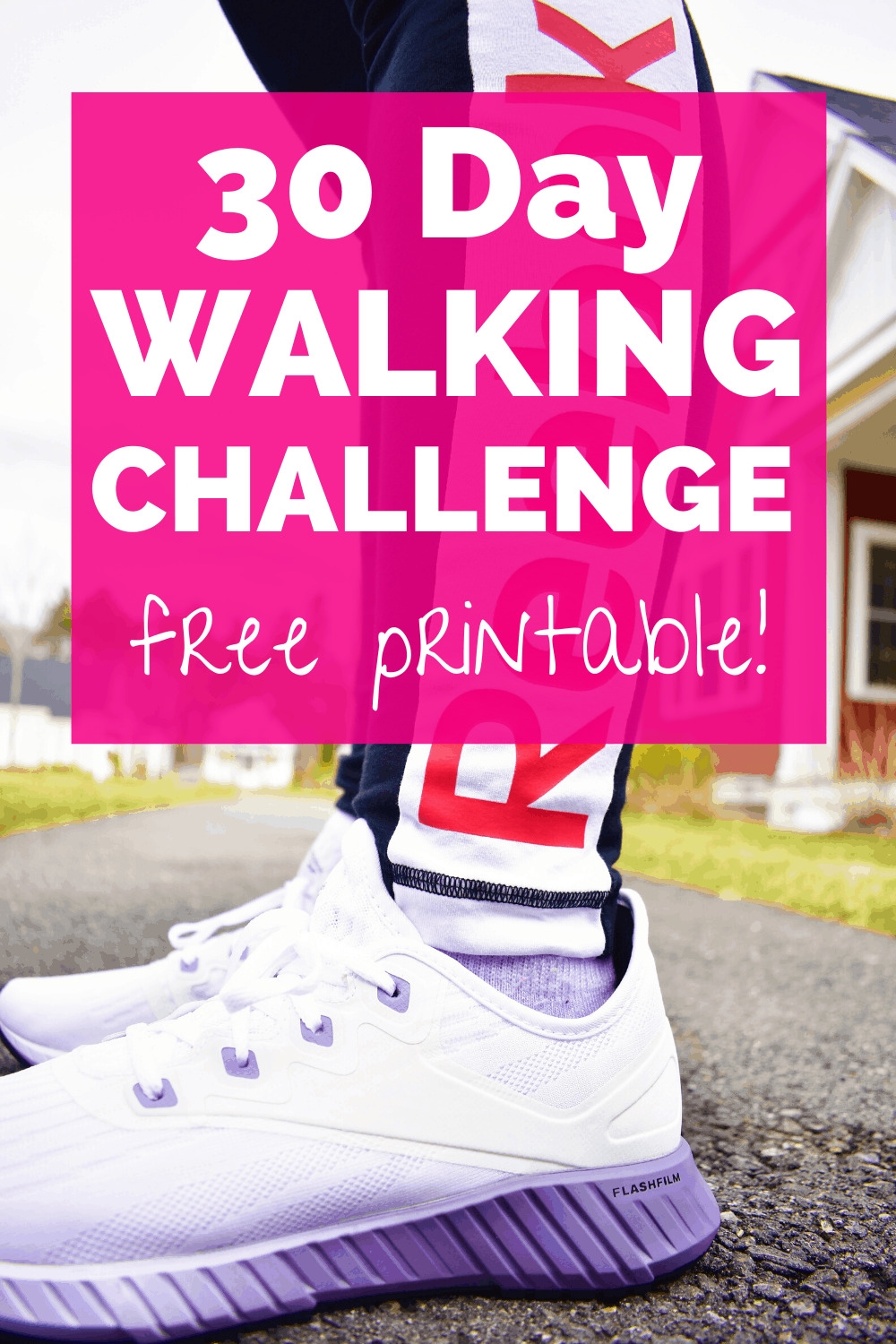 Free Printable Walking Schedule