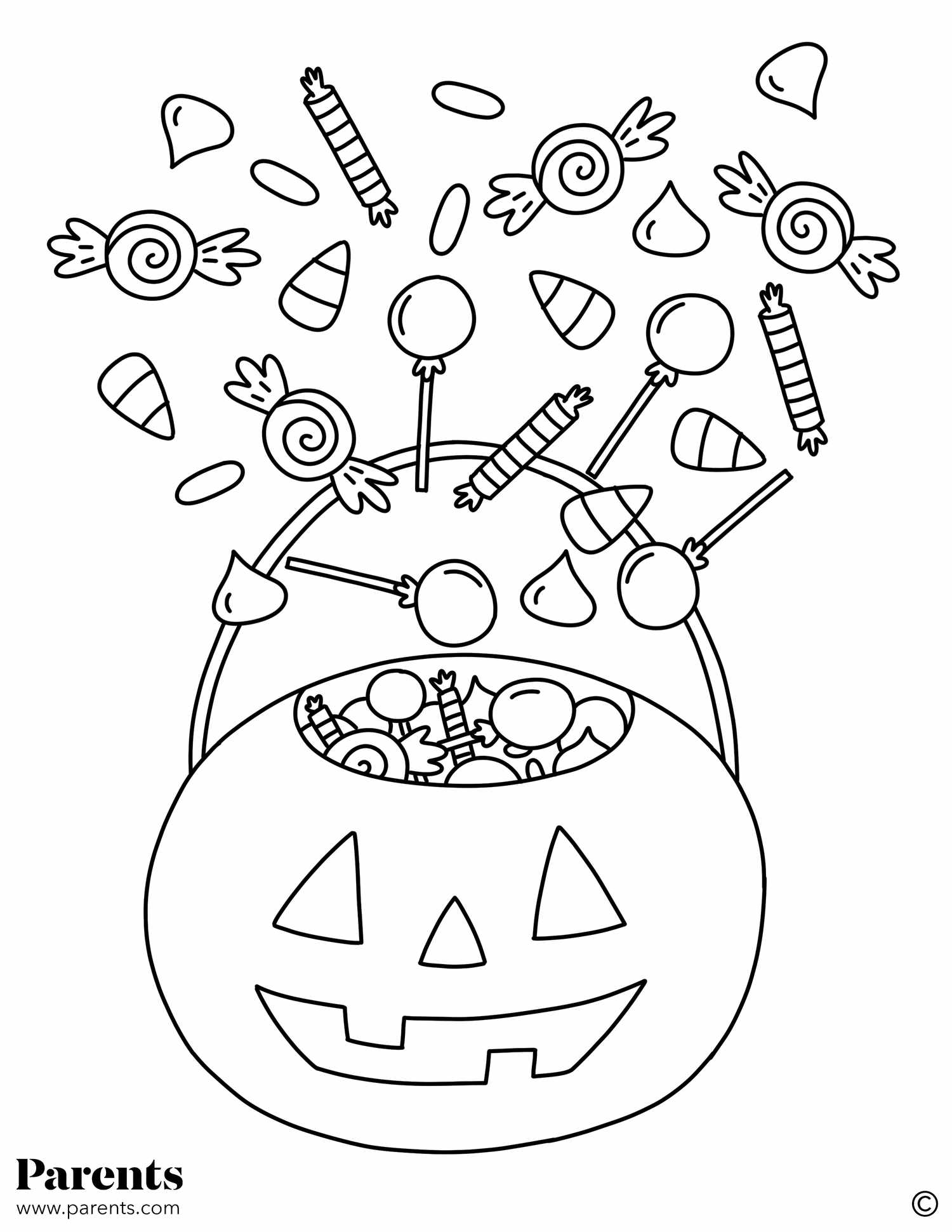 37 Free Printable Halloween Coloring Pages For Kids