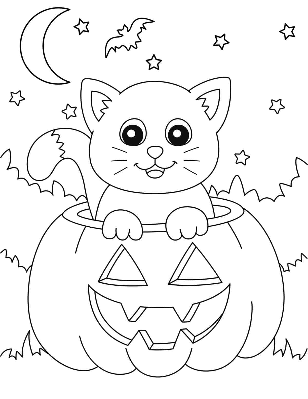 40 Free Halloween Coloring Pages For Kids And Adults Prudent Penny Pincher