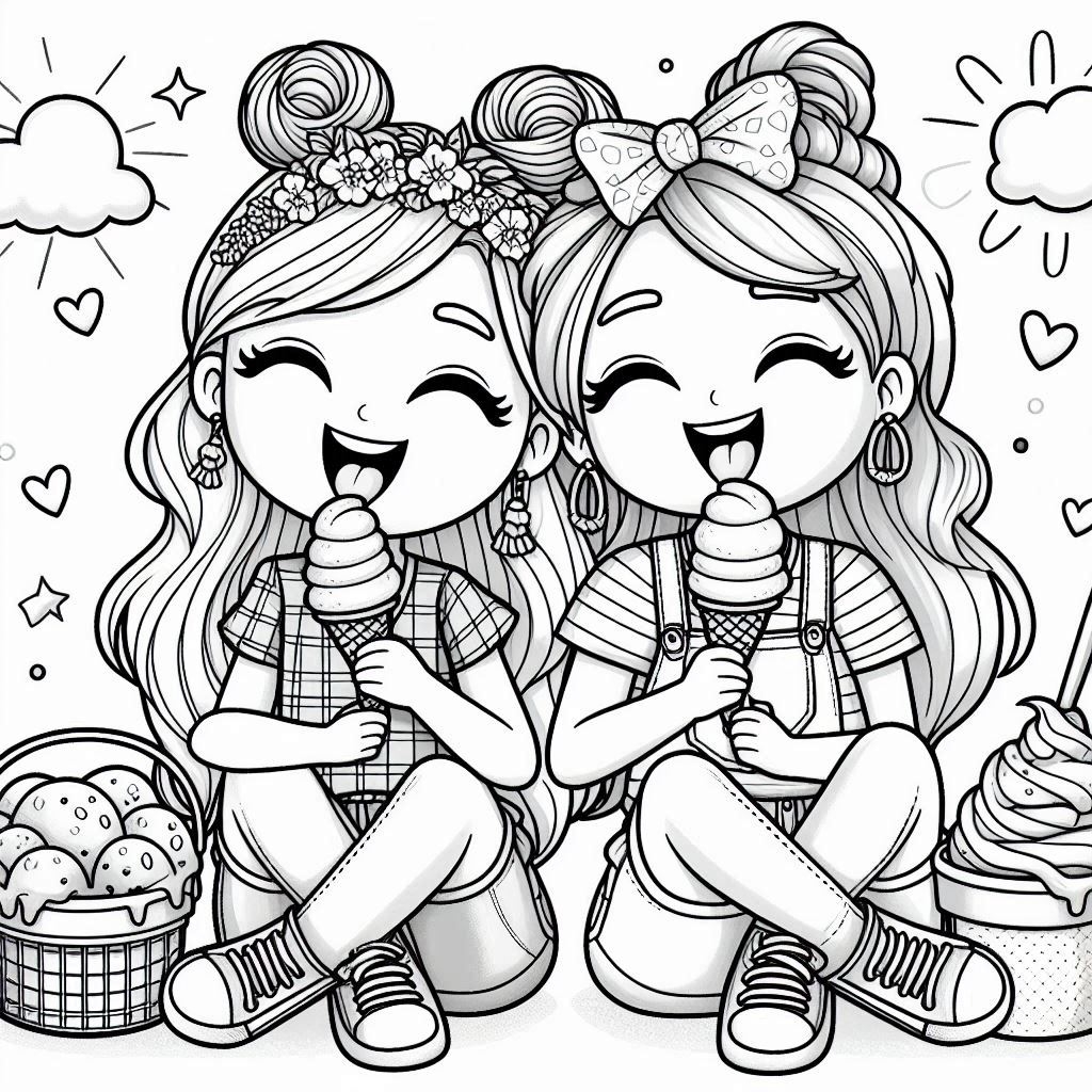 Free Printable Bff Coloring Pages