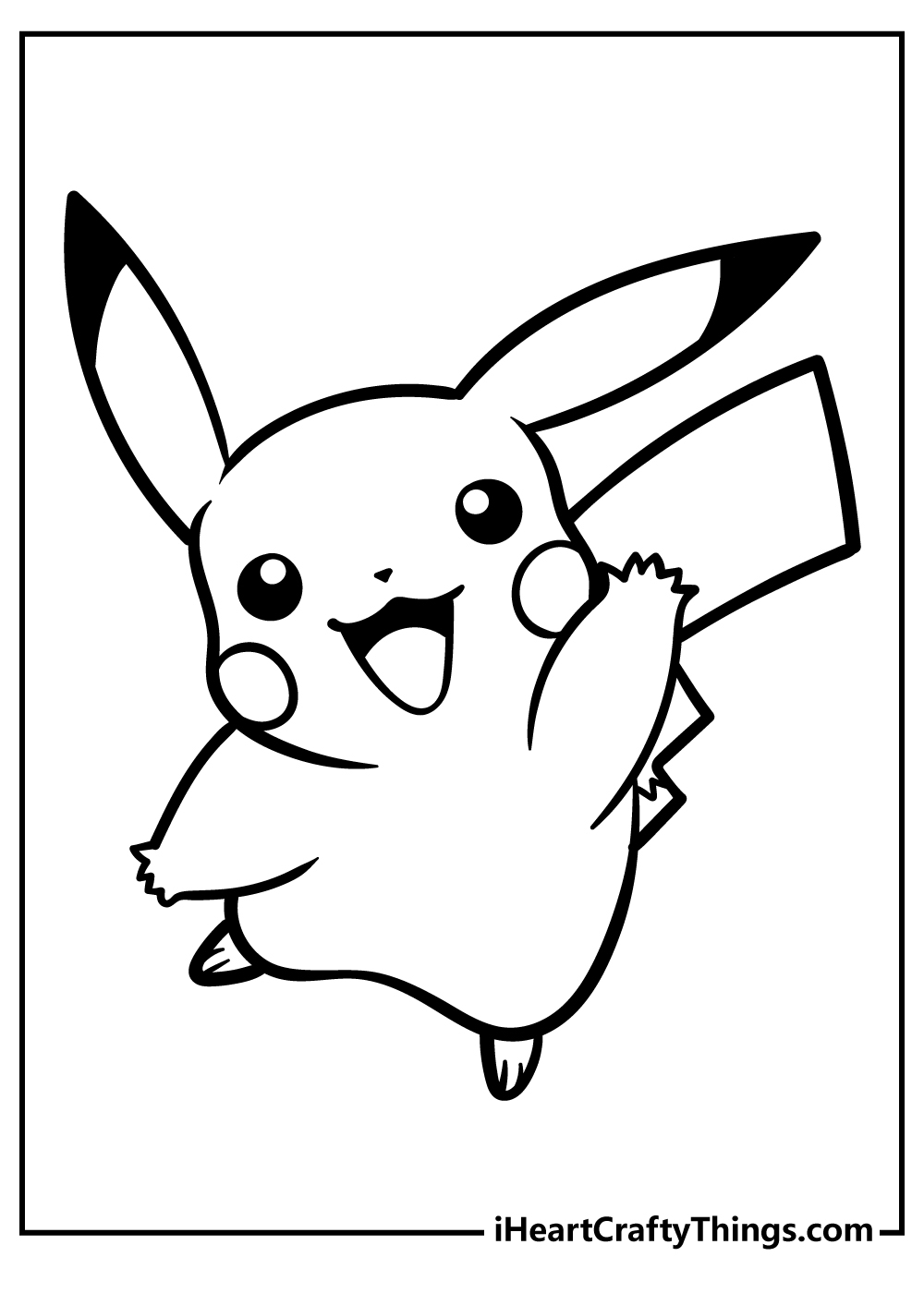 45 Pikachu Coloring Pages 100 Free Printables To Download