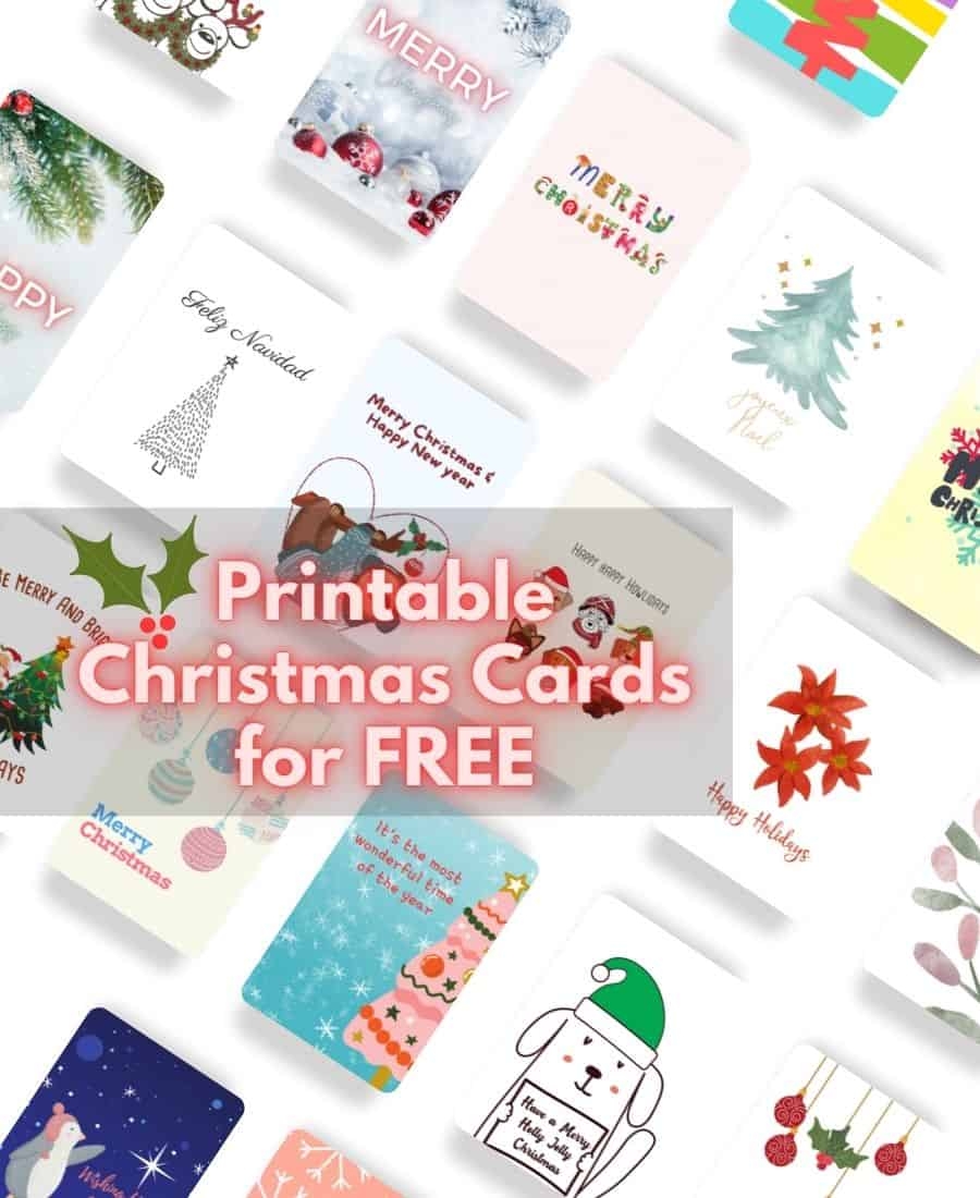 Christmas Cards Online Free Printable