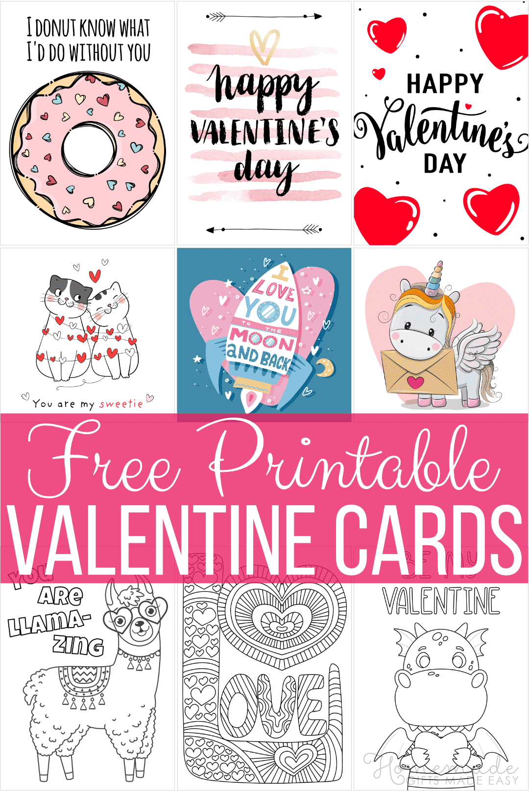 80 Free Printable Valentine Cards For 2024