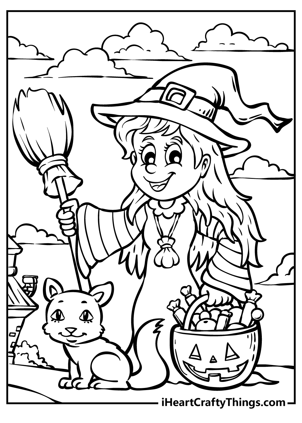 Free Halloween Printable Coloring Pages