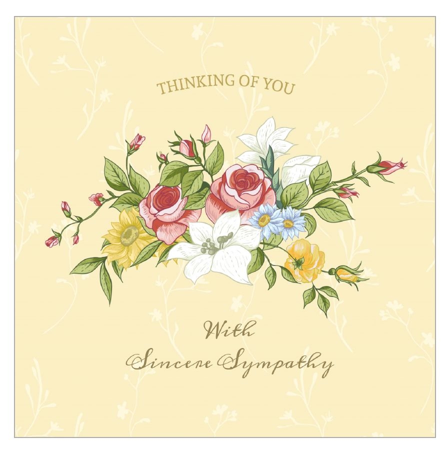 9 Free Printable Condolence And Sympathy Cards