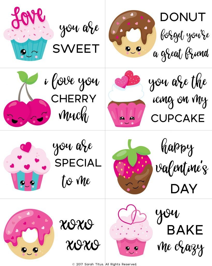 95 Free Printable Valentine Cards For Kids