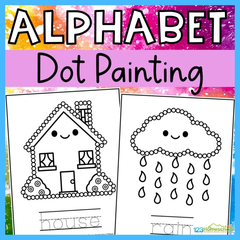 Free Q Tip Painting Printables