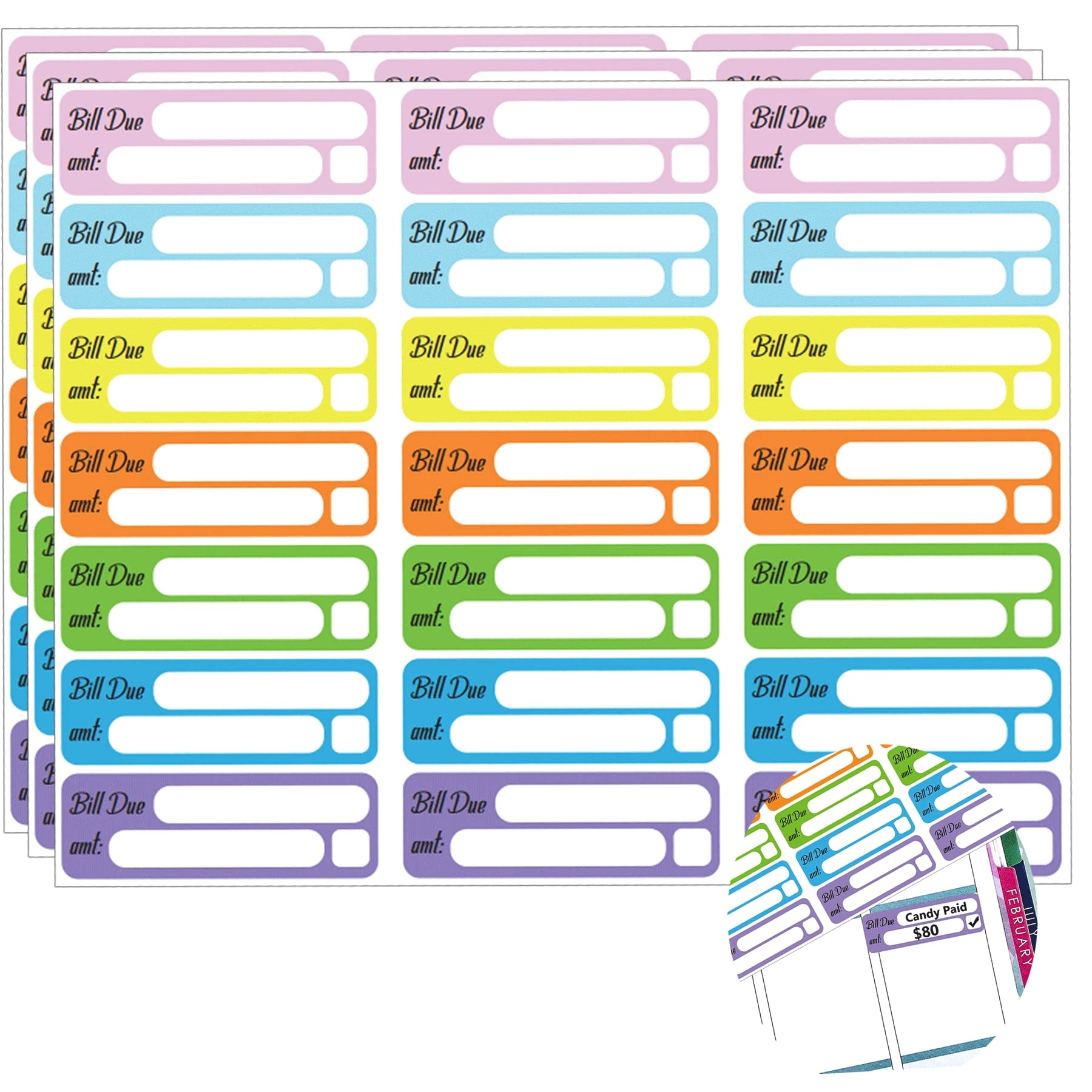 Amazon Bill Due Pay Planner Sticker 210PCS Day Calendar Reminder Labels 0 5 x1 5 Due Bill Organizer Labels Bill Due Tracking Labels Pay Planner Reminder For Planners Scrapbooking Journals Budgeting Office Products