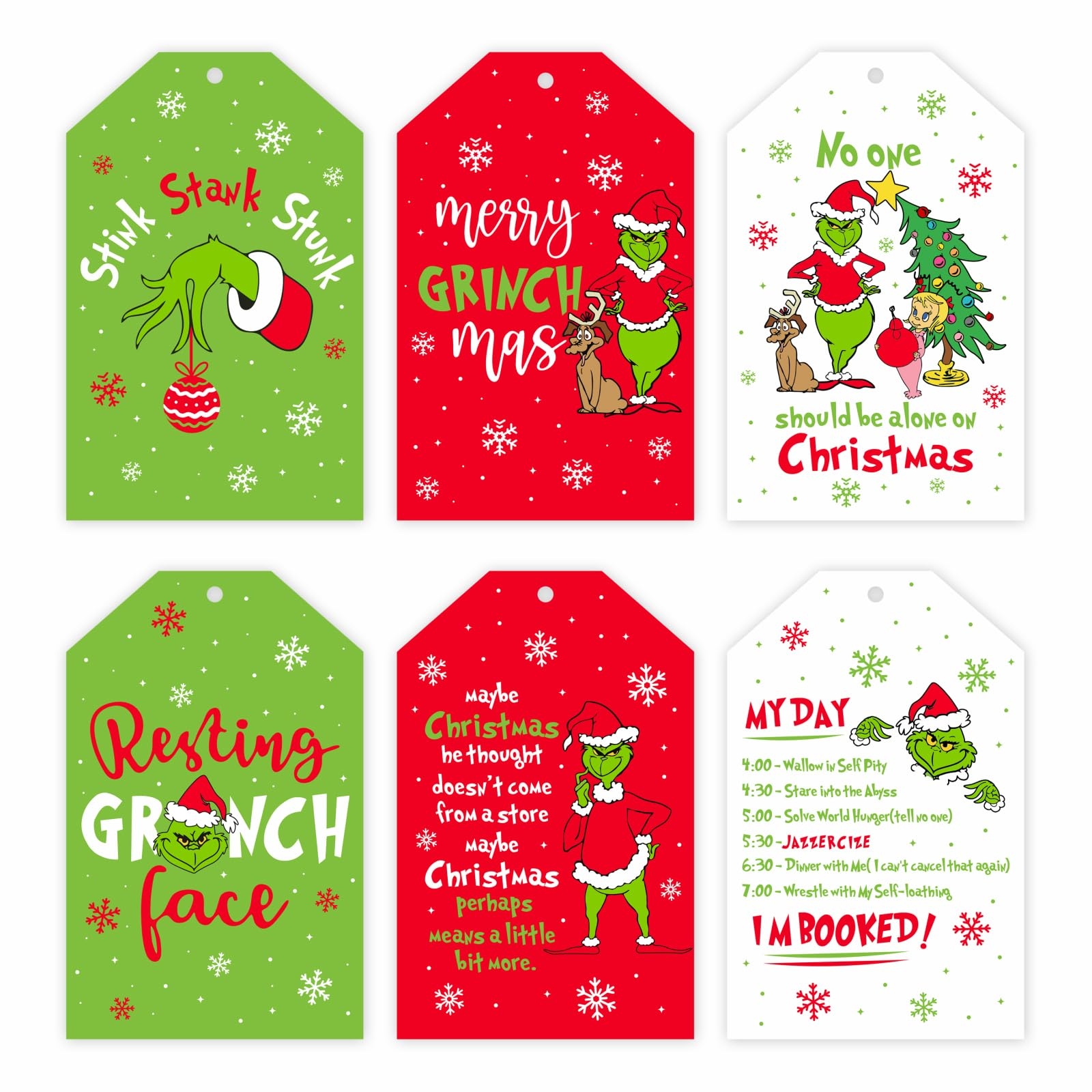 Amazon Funny Christmas Gift Tags 48Pcs Label Tags For Christmas Presents Package Wrapping Novelty Holiday Gift Tags With String For Christmas Gifts Hanging Labels For Xmas Party Celebration Favor Health 