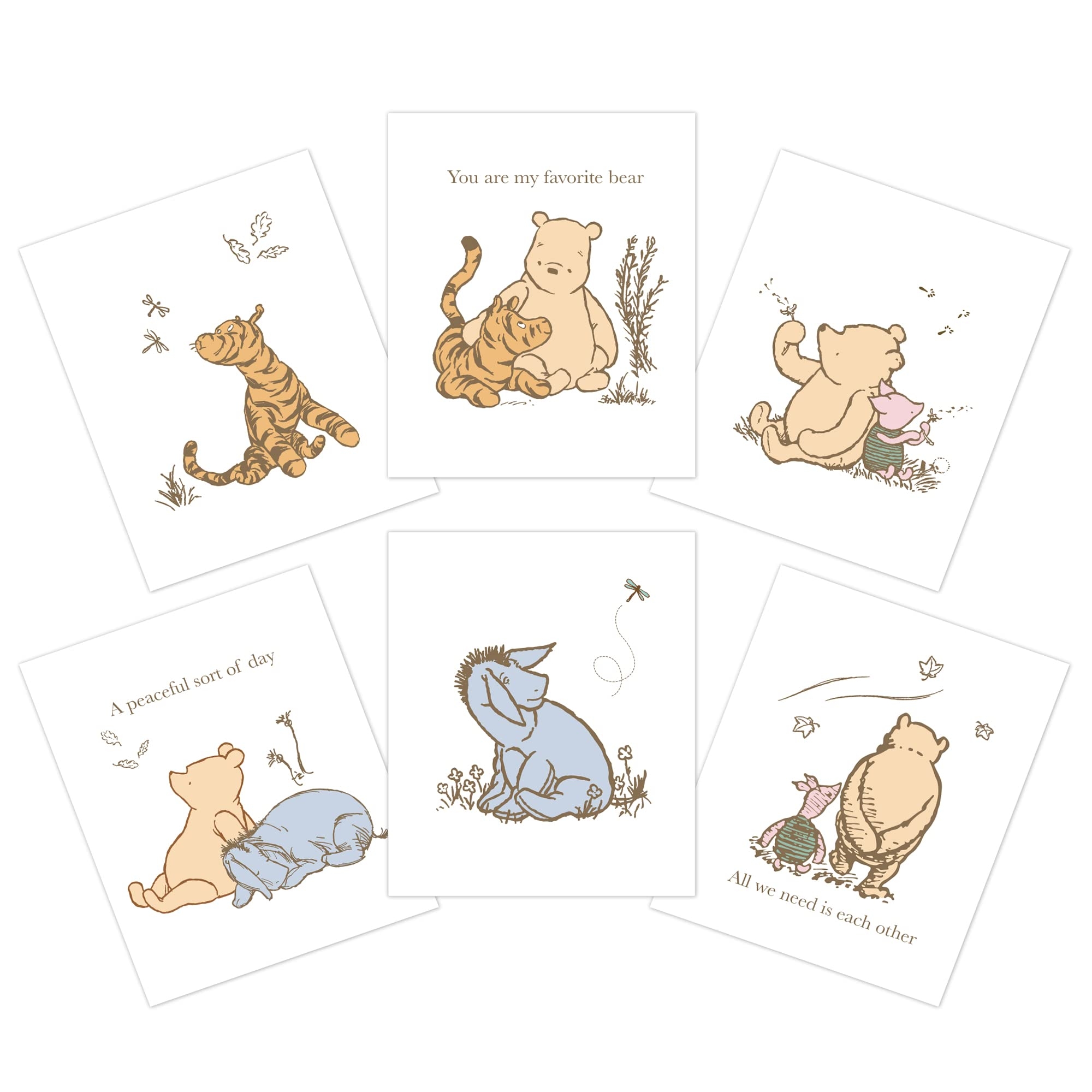 Amazon Lambs Ivy Disney Baby Classic Pooh Unframed Nursery Child Wall Art Baby