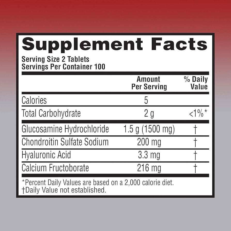 Amazon Schiff Move Free Advanced 200 Tablets Joint Health Supplement With Glucosamine And Chondroitin Health Household