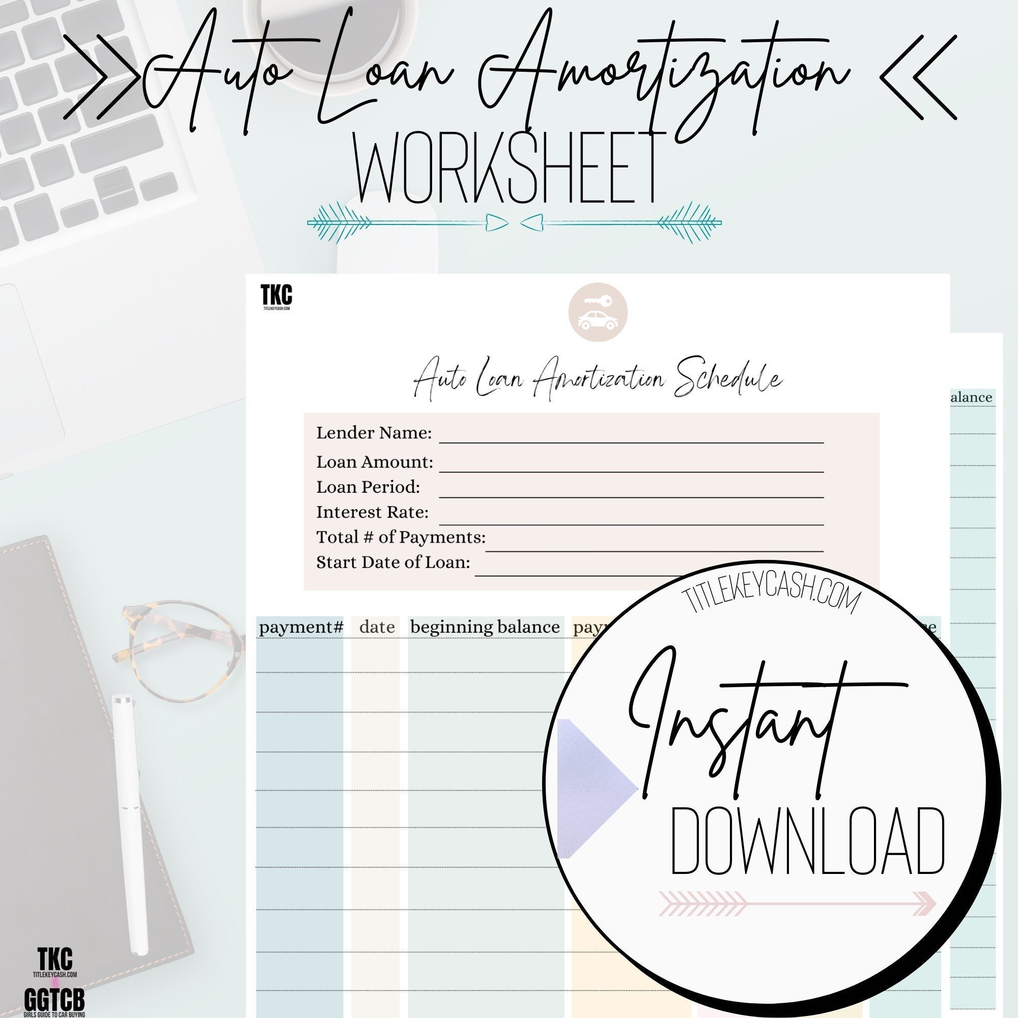 Free Printable Amortization Schedule