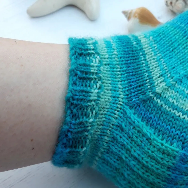 Basic 4ply Shortie Socks Free Pattern Winwick Mum