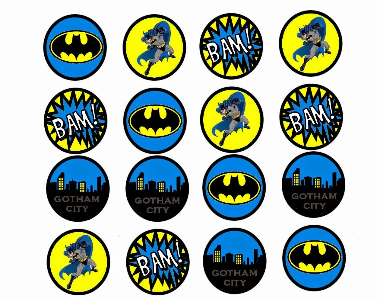 Batman Free Printable Mini Kit Oh My Fiesta In English
