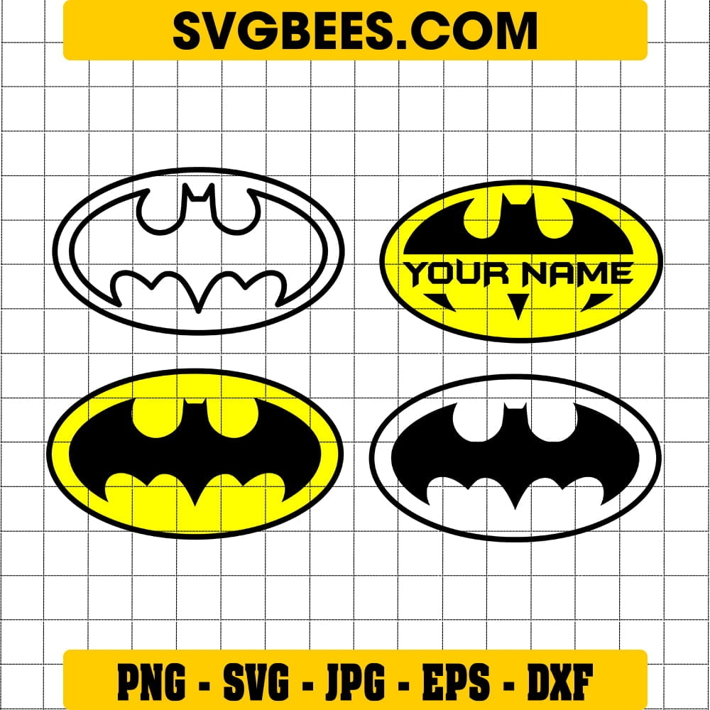 Batman Symbol SVG SVGbees