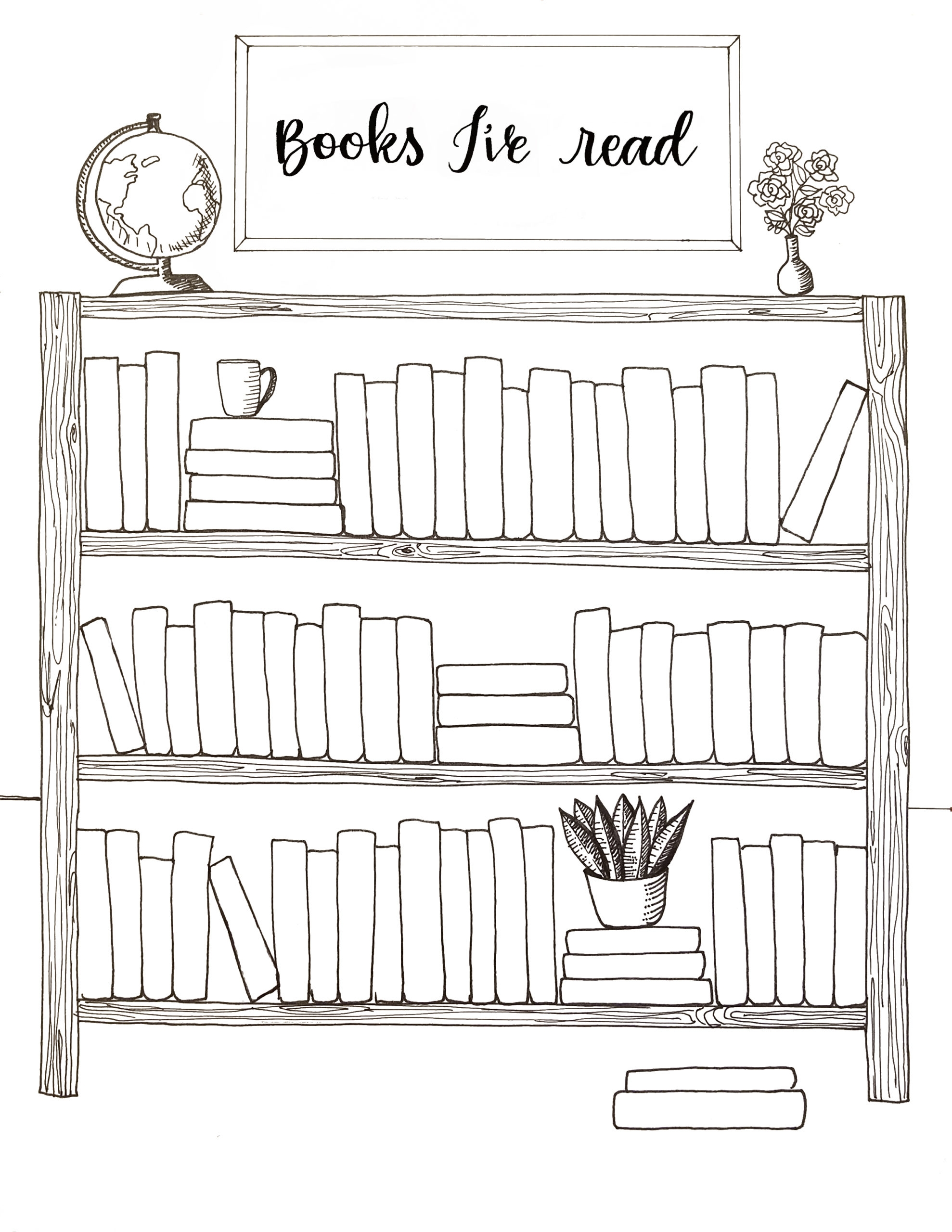 Books I ve Read Printable Book Tracker Lutheran Homeschool