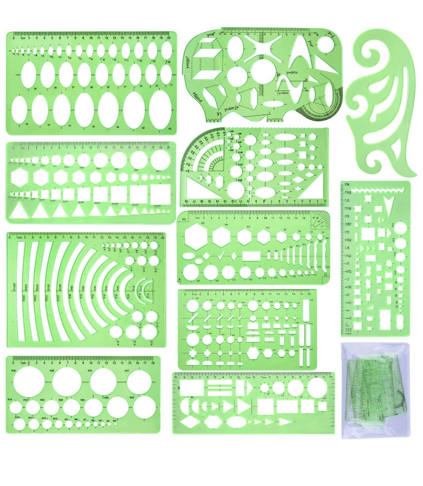 Cabochon Templates Rock Tumbling Hobby