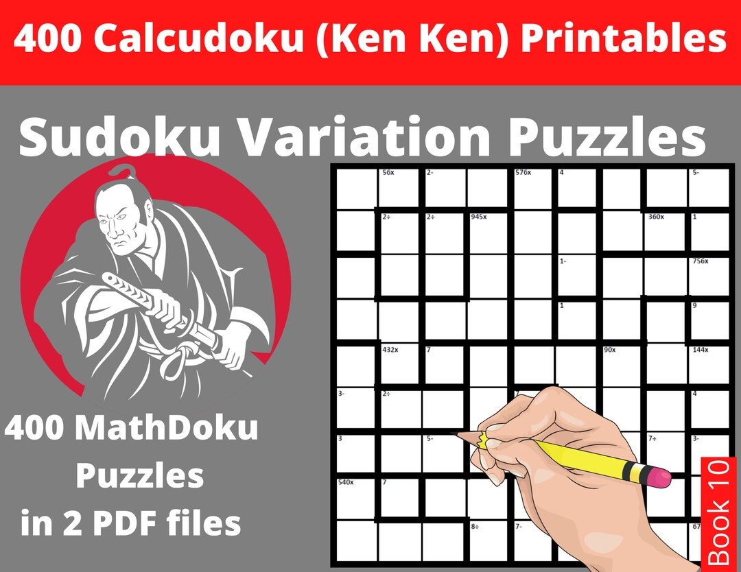 Kenken Free Printable Puzzles