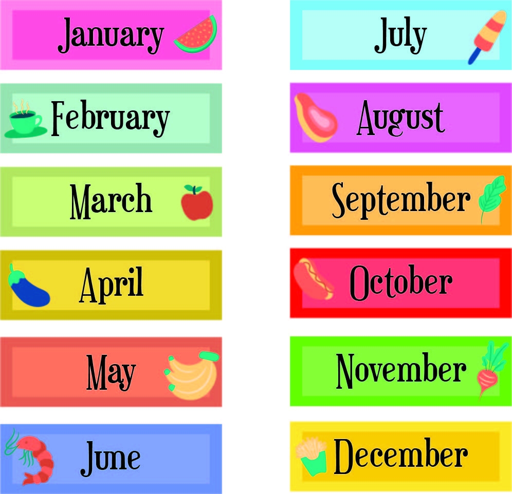 Calendar Month Labels 10 Free PDF Printables Printablee