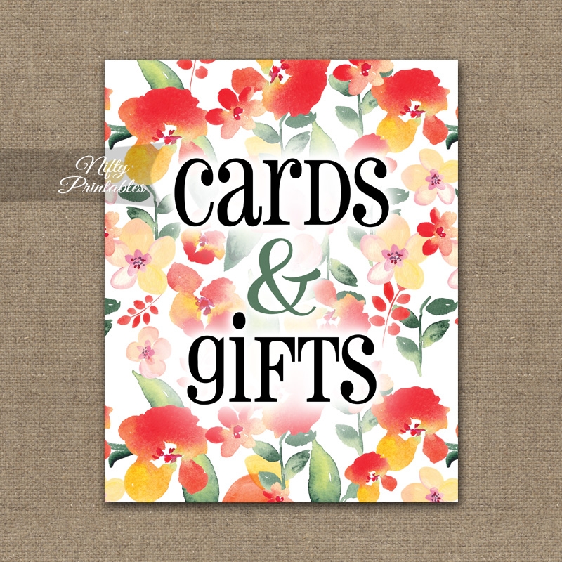 Cards And Gifts Free Printable