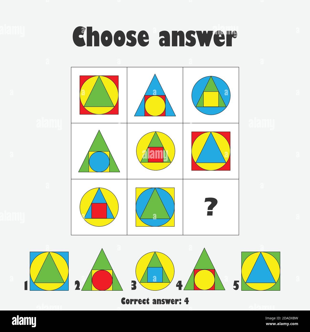 Children S Iq Test Free Printable