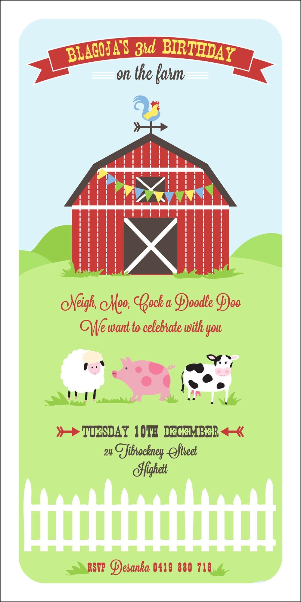 Free Barnyard Party Printables