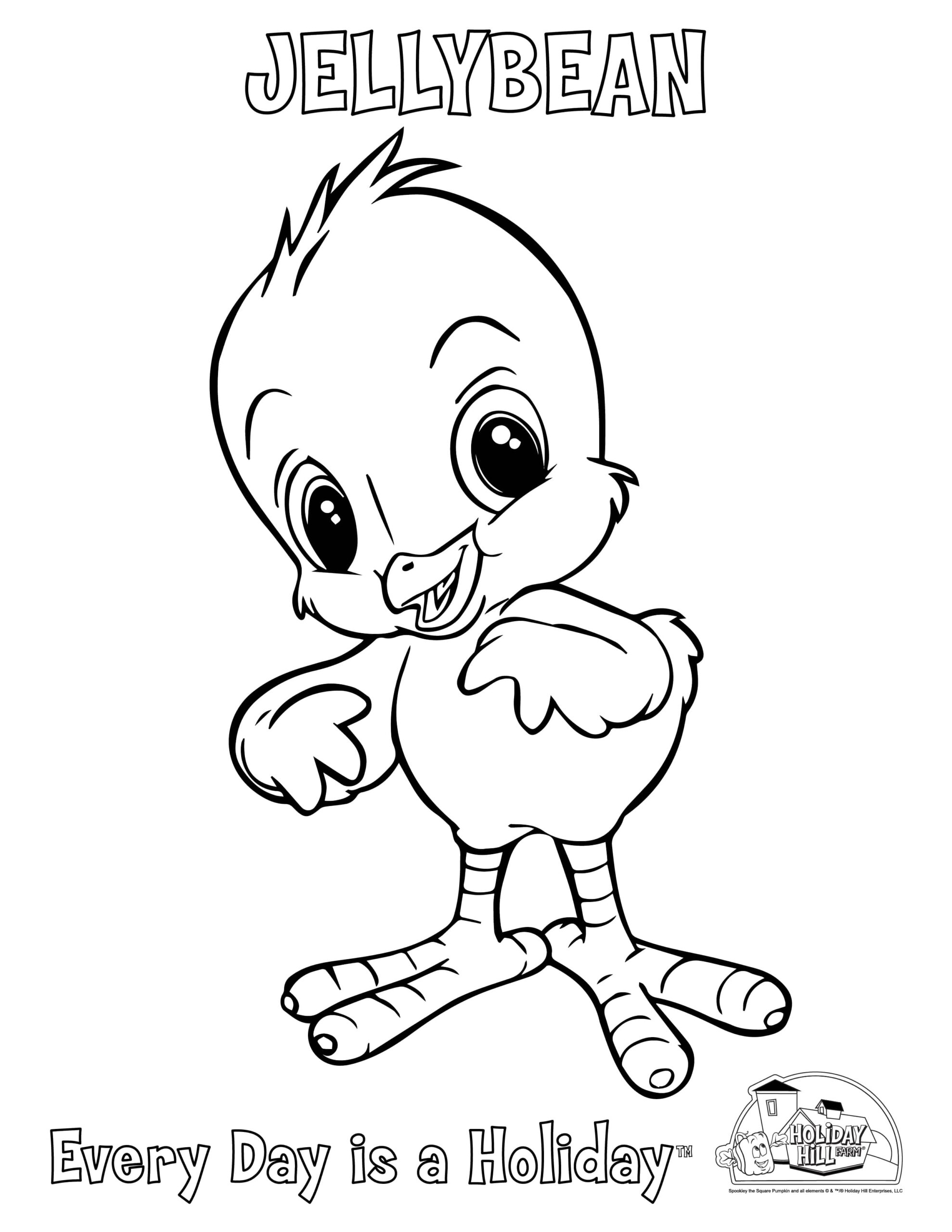 COLORING SHEETS Spookley The Square Pumpkin