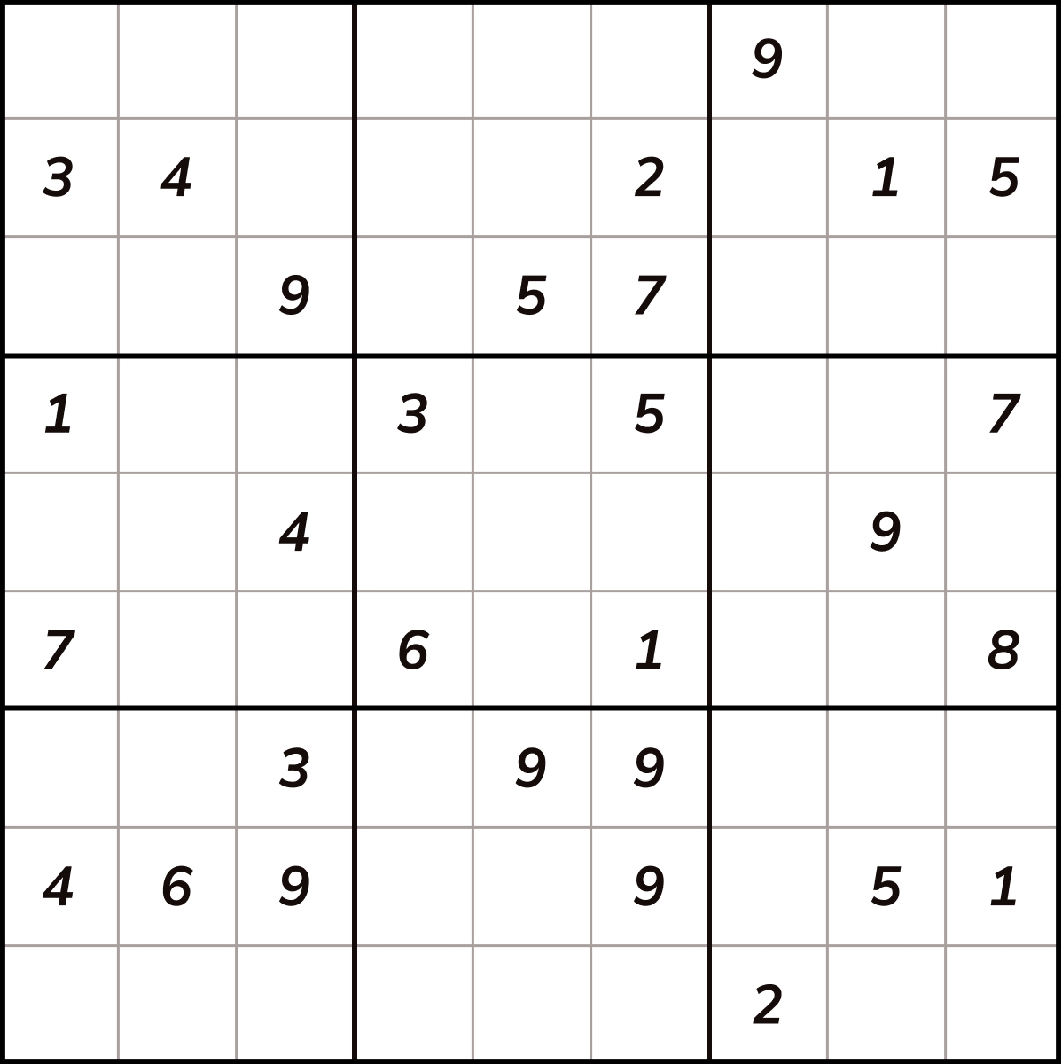 Common Sudoku Terms