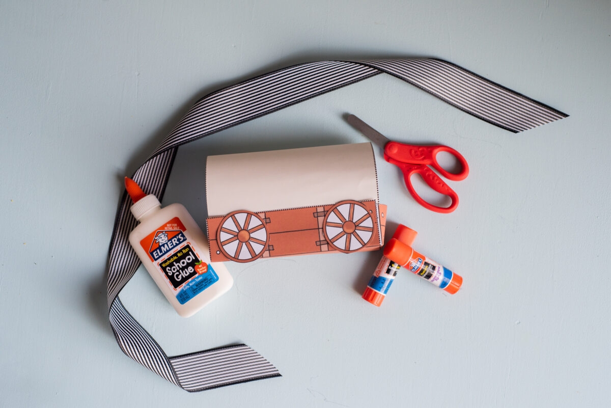 Covered Wagon Craft Come Follow Me FHE