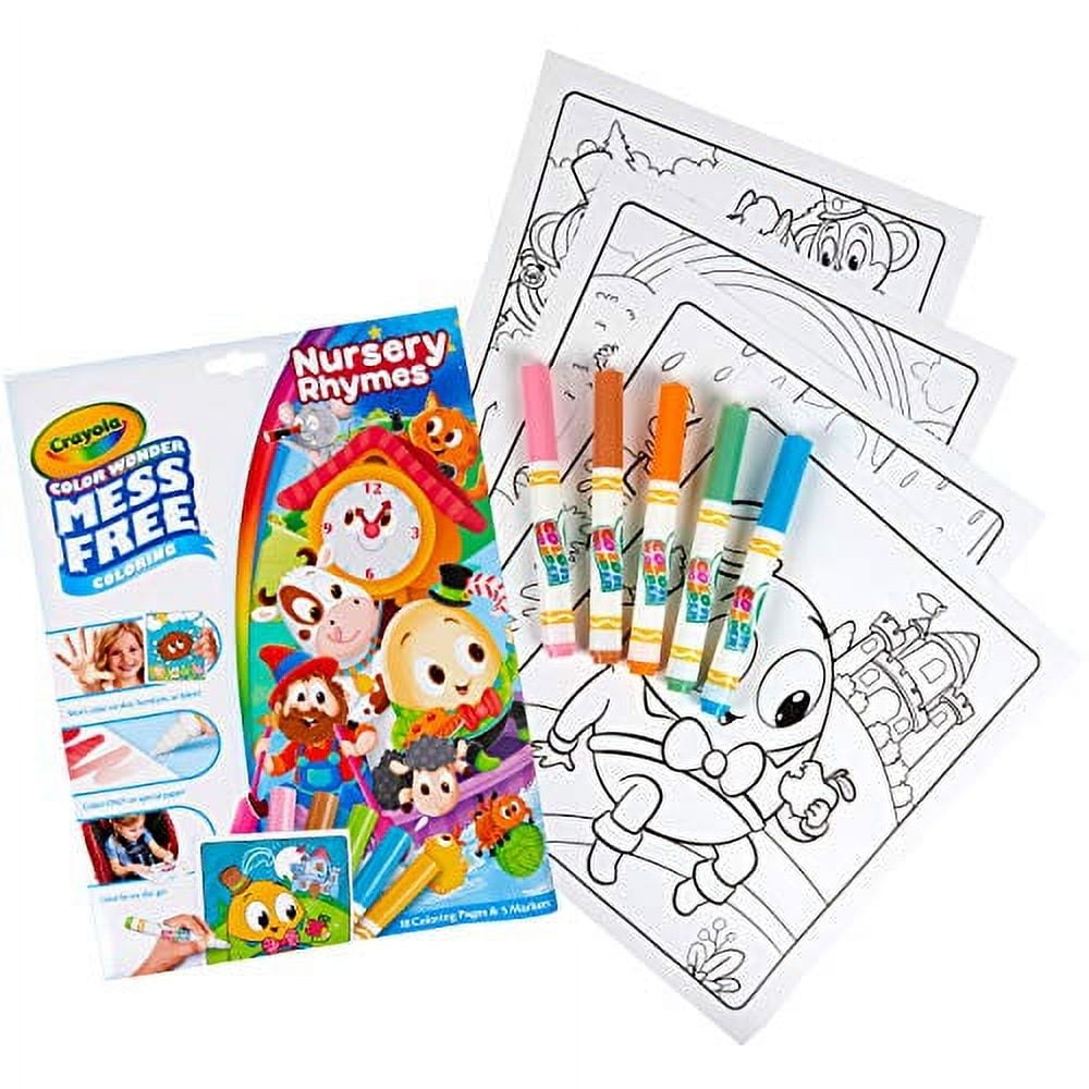 Crayola Color Wonder Mess Free Coloring Age 3 6 Gift For Kids Walmart