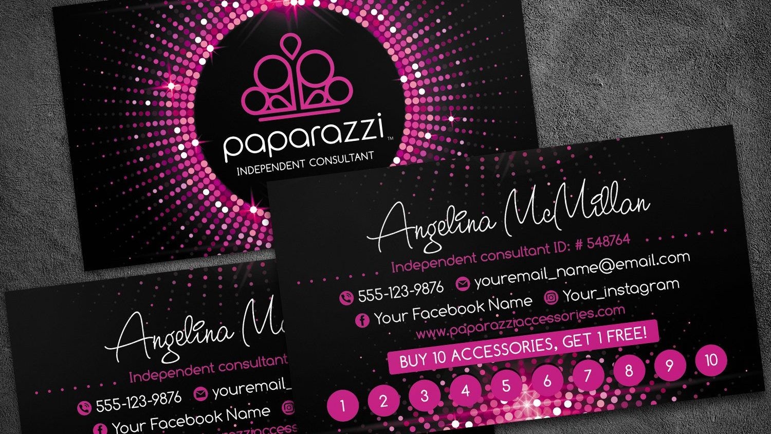 Creative Paparazzi Business Card Ideas For Paparazzi Independent Consultants ZAPPED
