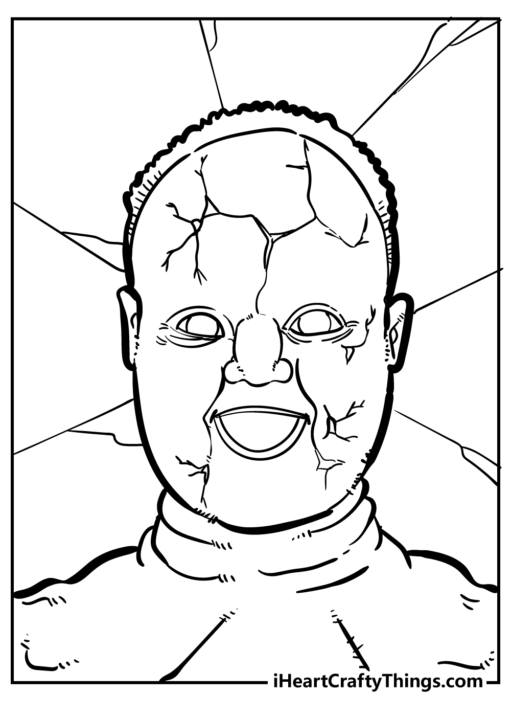 Creepy Coloring Pages 100 Free Printables 