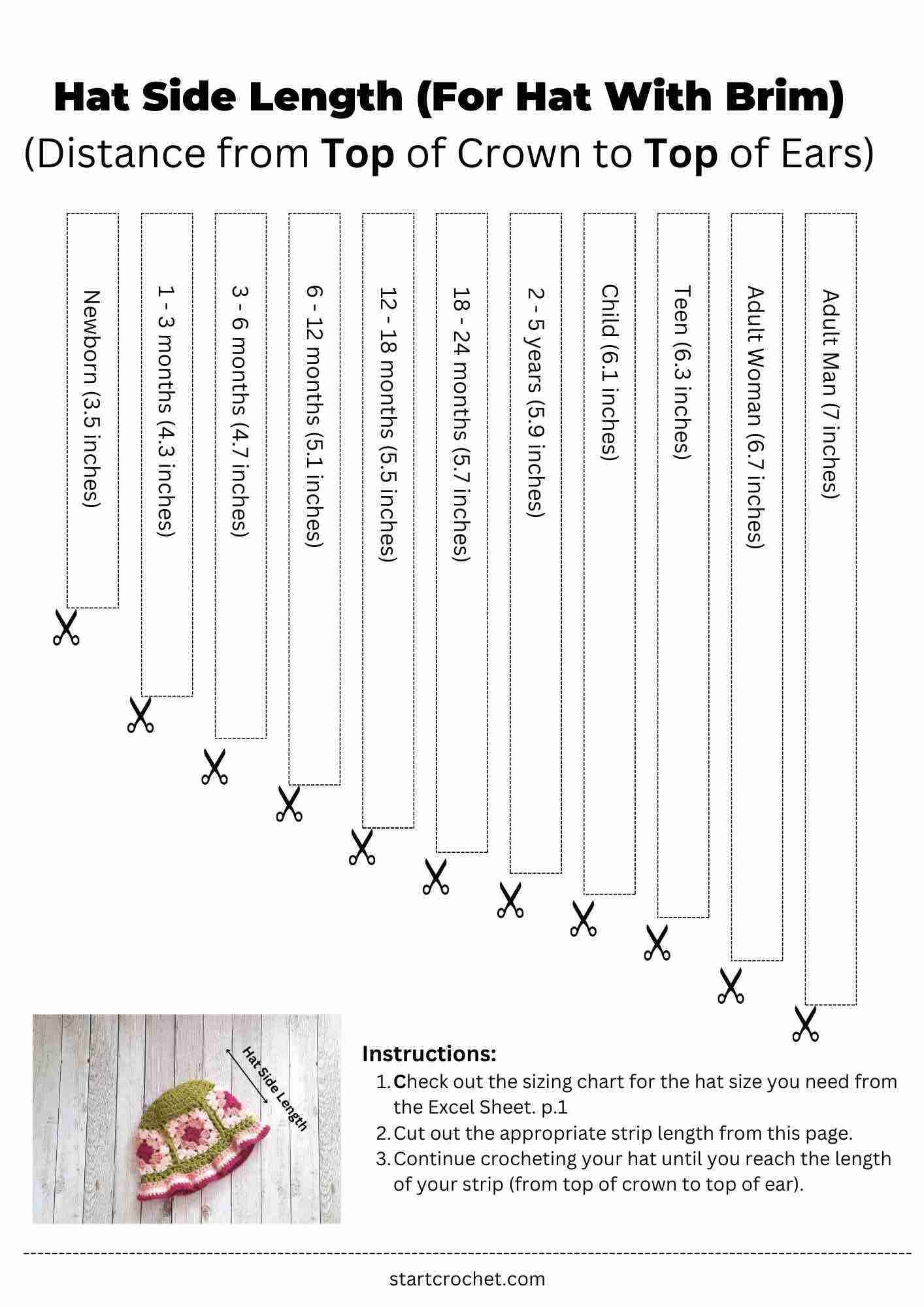 Free Printable Beanie Templates