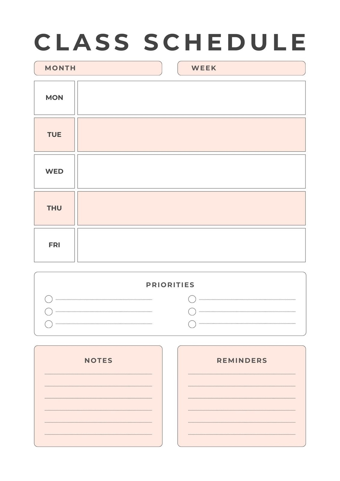 Customize 523 Student Planner Templates Online Canva