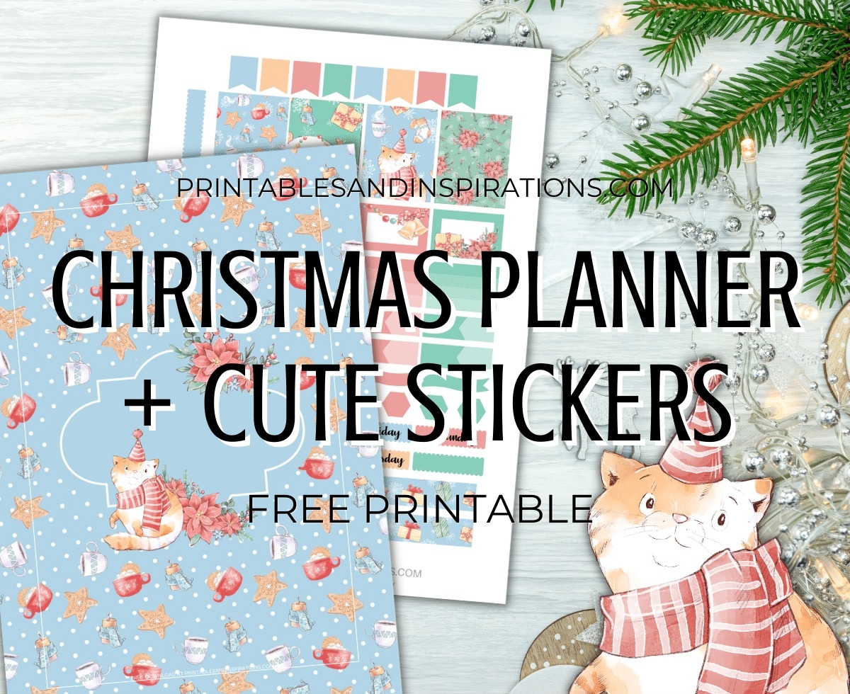 Cute Christmas Planner Stickers Free Printable Printables And Inspirations