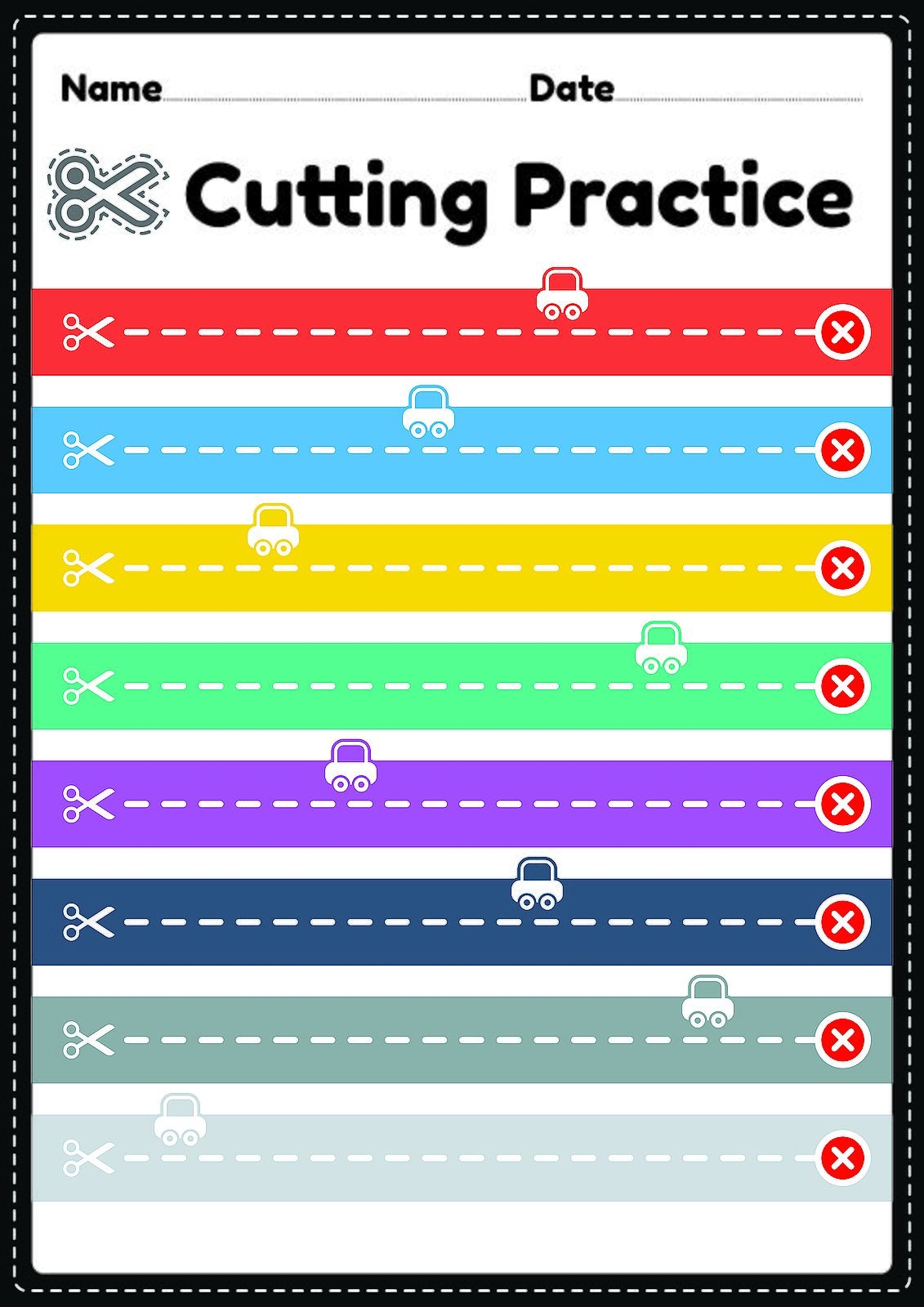 Cutting Practice Worksheets For Kids Free Printable Activity Sheets For Practicing Scissor Skills Printables 30Seconds Mom