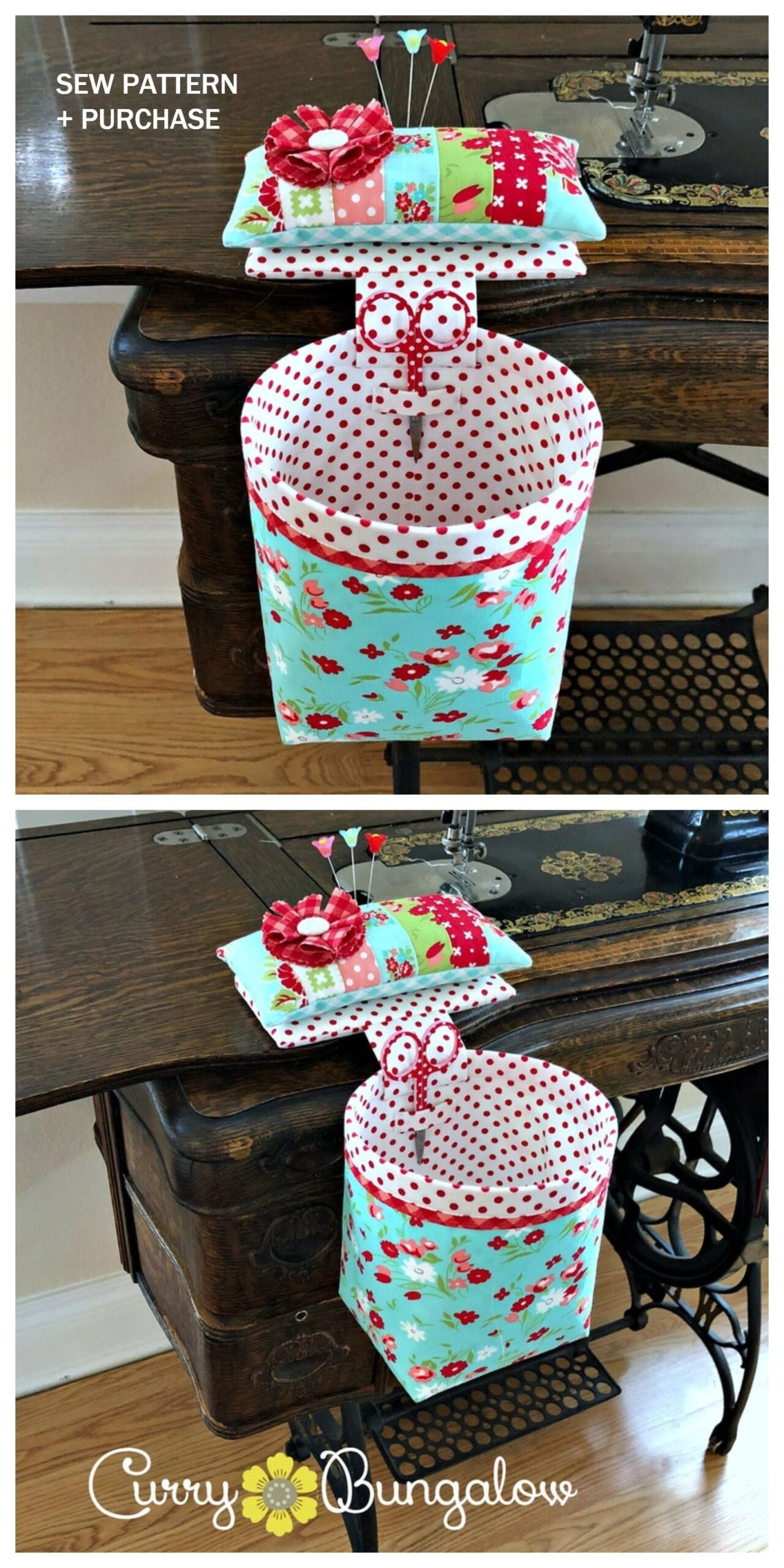 DIY Thread Catcher Hanging Bag Free Sewing Patterns