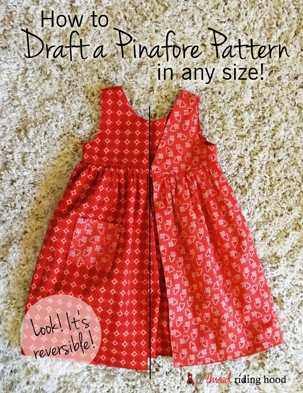 Draft A Pinafore Pattern In Any Size 