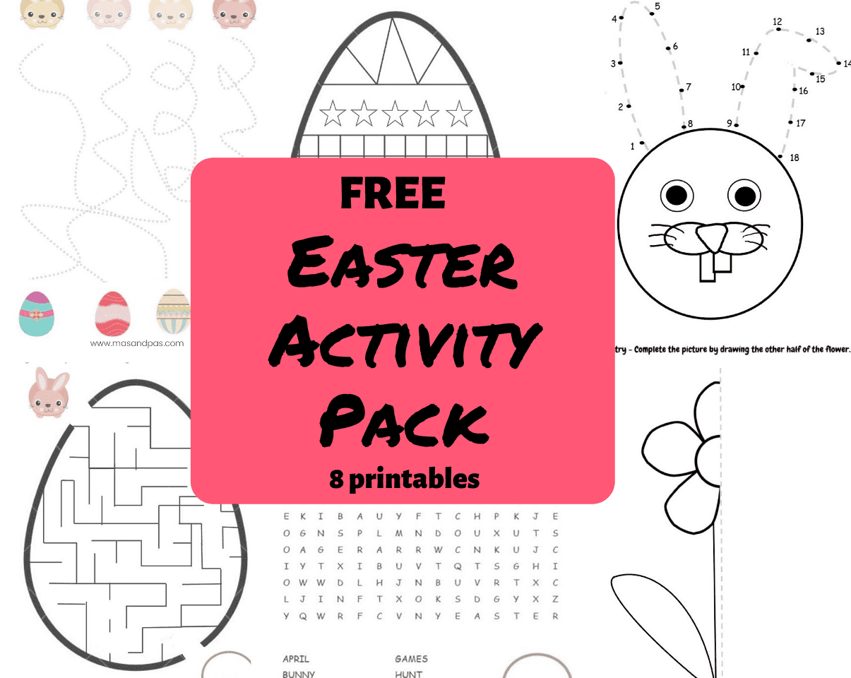 Easter Activity Pack Free Easter Printable Booklet 